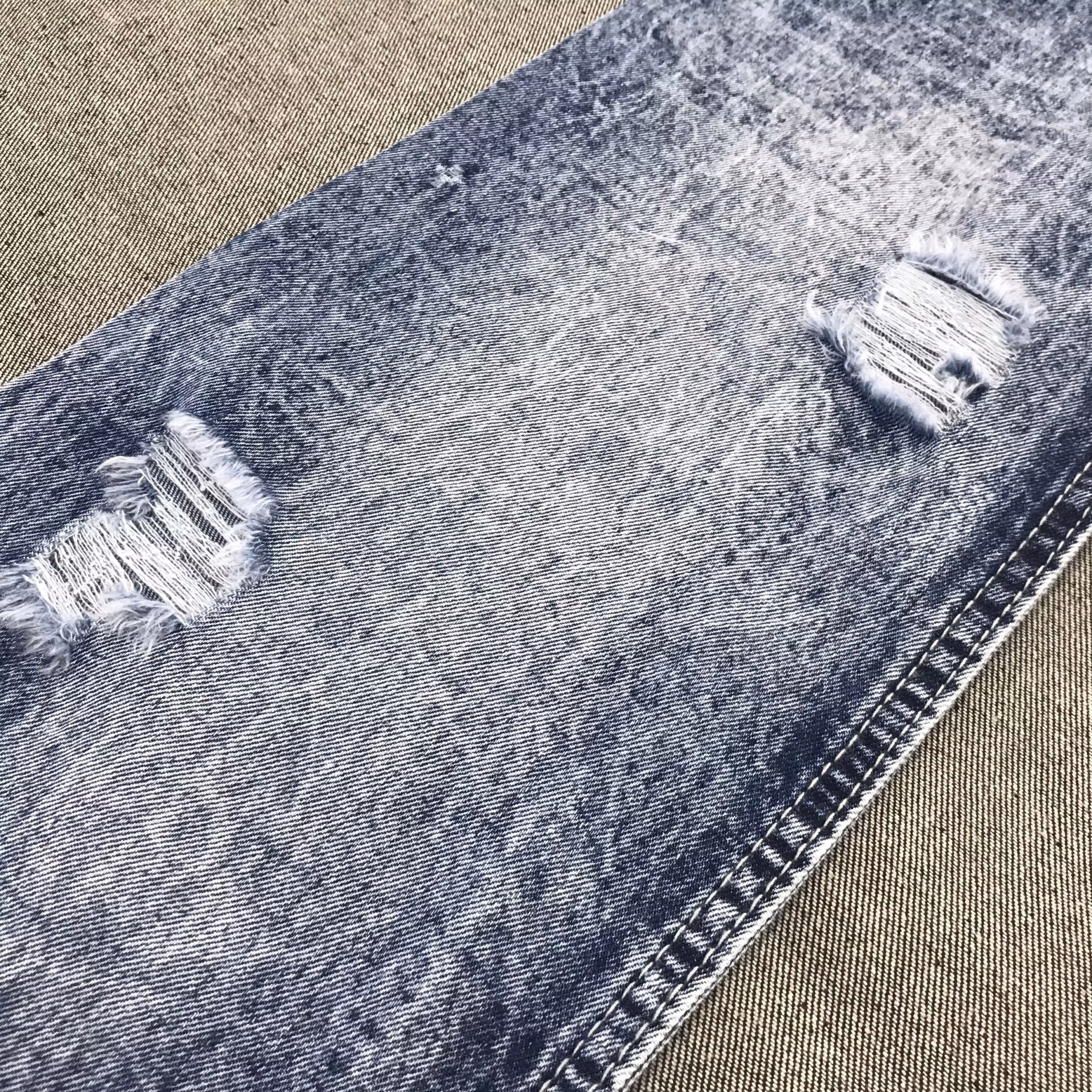 Wholesale Good Stretch Soften Acid Wash Denim Fabric