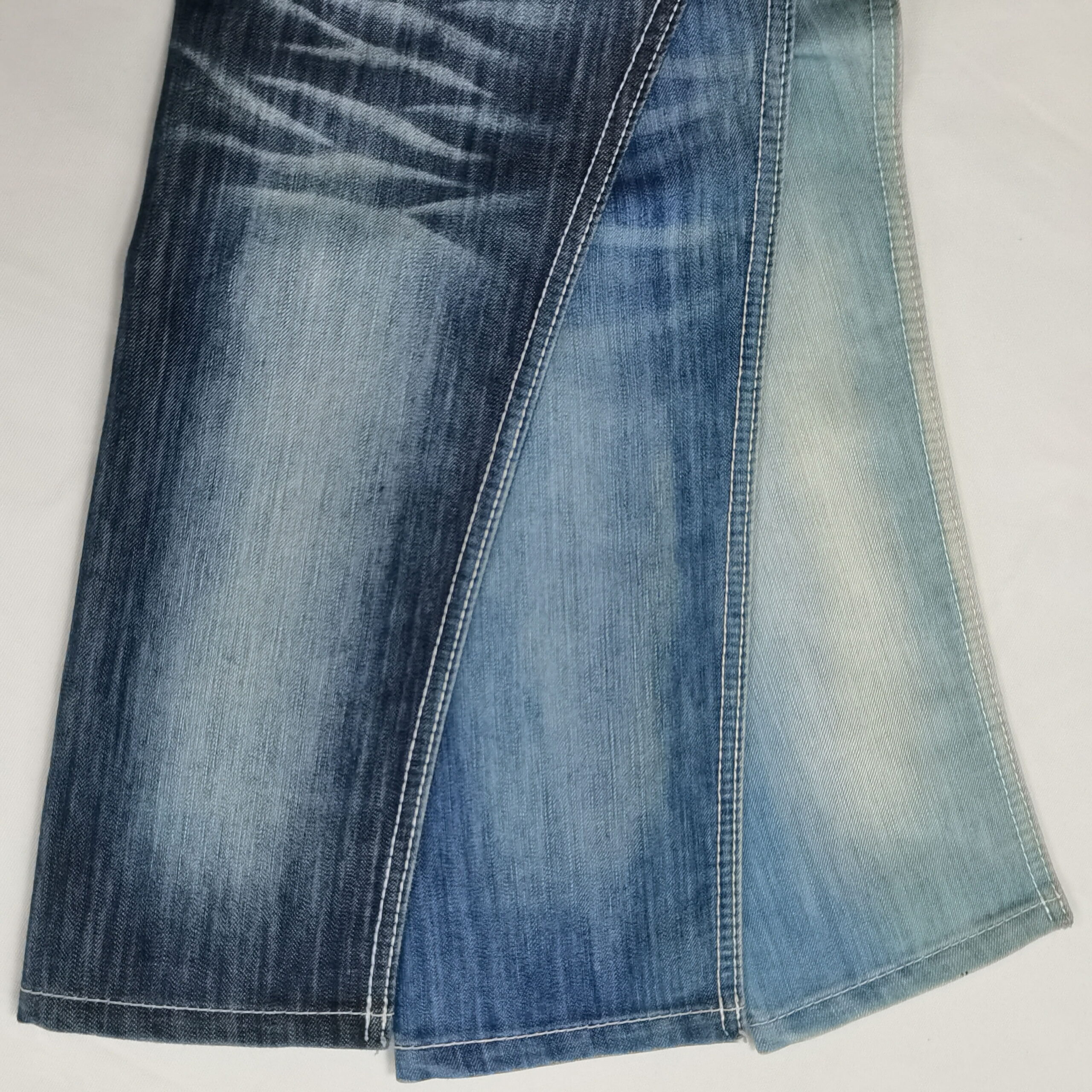 Japanese Jeans White Indigo Blue Black Fabric Wholesale Usa Italian Korea Japan Raw Cotton Stretch Selvedge Denim Tricot Woven