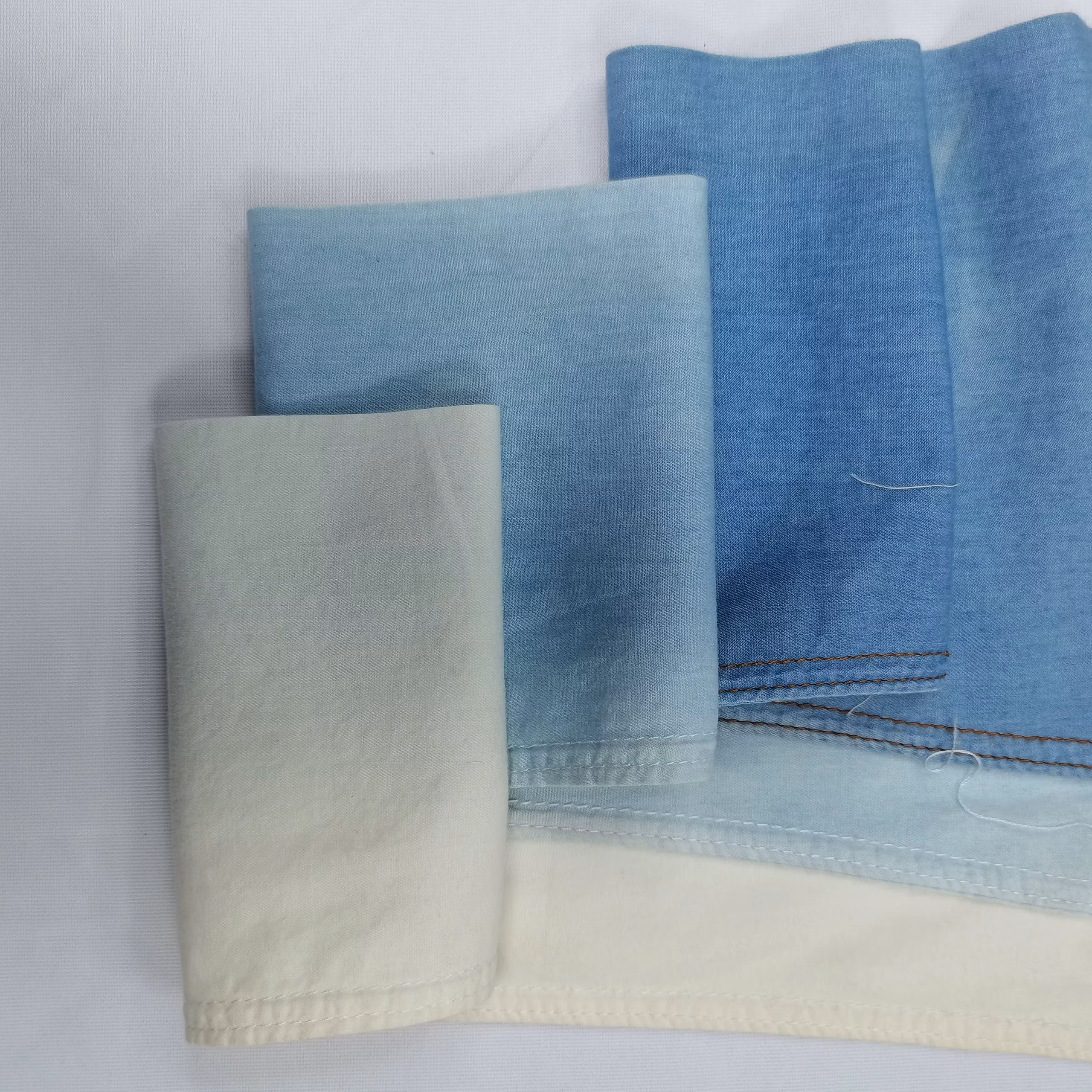 98% Cotton 2% Spandex 9.5 Oz White Denim Jeans Fabric