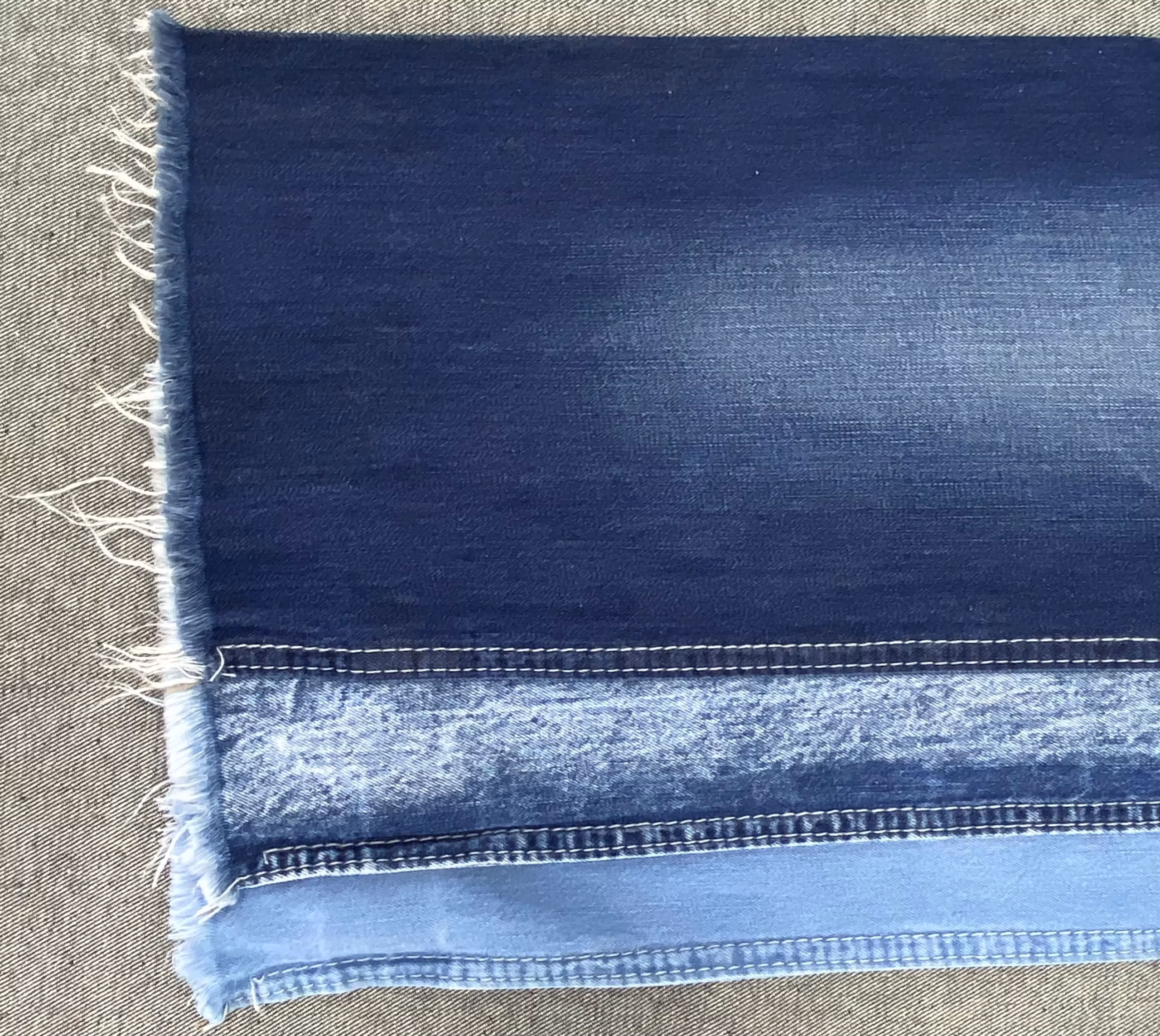 14oz Colombia Enzyme Washed Denim Jeans Fabric 图库 2