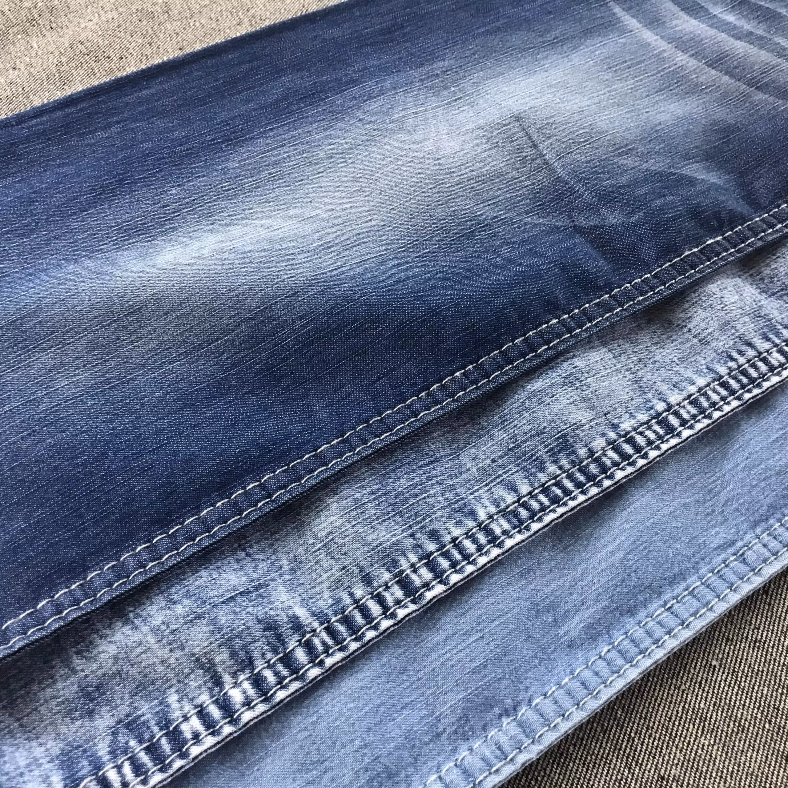 Special Weave Soft Cotton Stretch Denim Fabric Jeans Materials